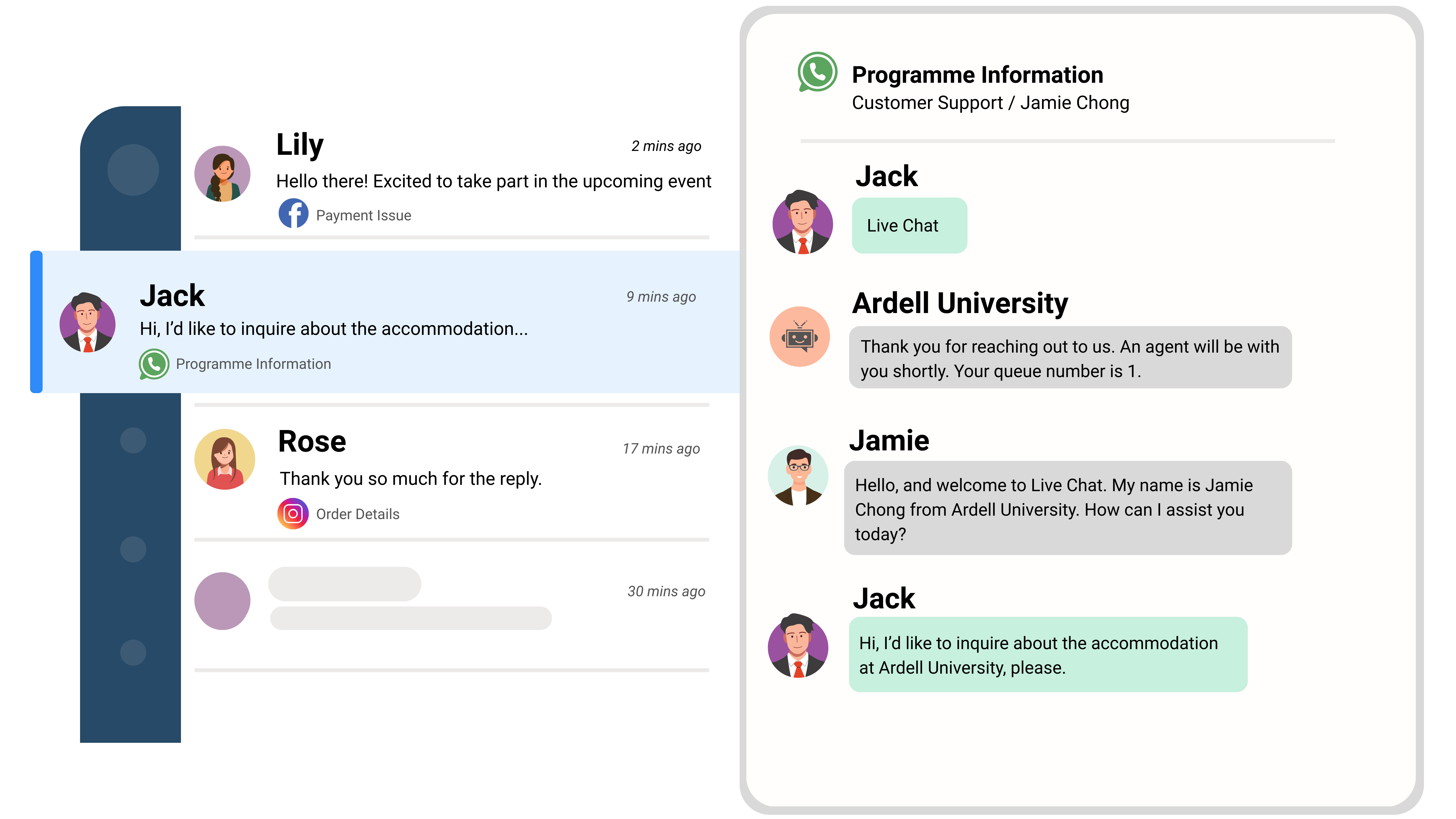 Meet your customers where they are, on the social channels they love